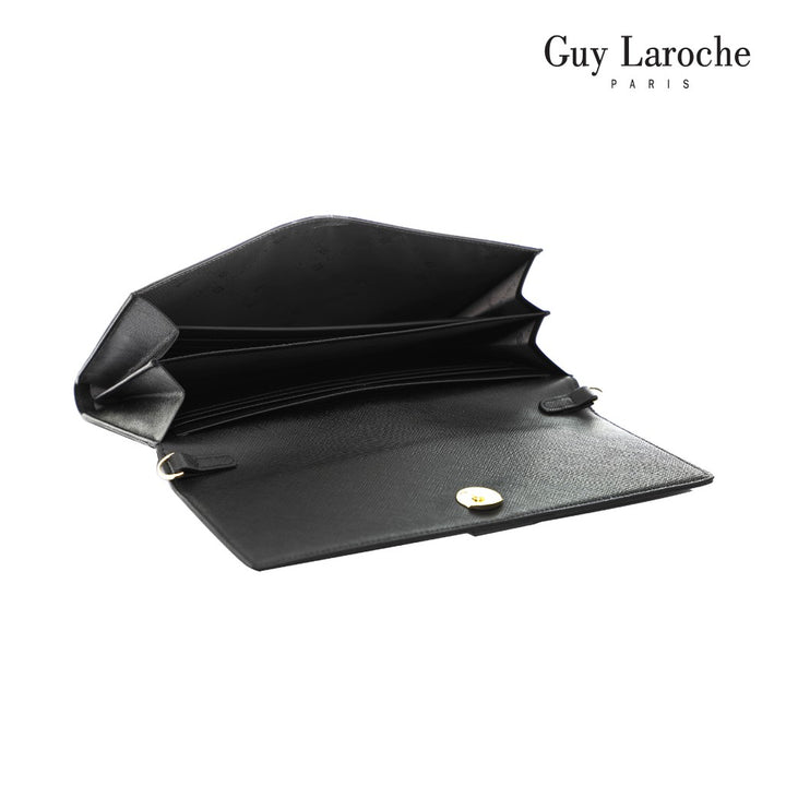 Guy Laroche กระเป๋าสะพายสตรี รุ่น CLASSIC III ( หนังอัดลาย ) - AGH0112_BL 