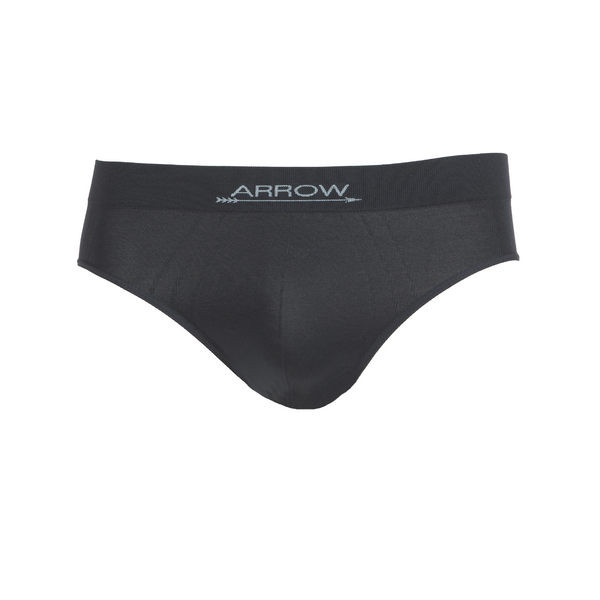 ARROW BODY SEAMLESS  แอร์โรว์ บอดี้ ซีมเลส กางเกงชั้นในบุรุษ ทรง BIKINE (BLACK) จำนวนแพ็ค 1 ตัว มี 3 สีให้เลือก 