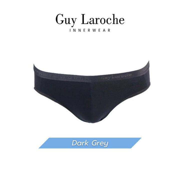 Guy Laroche กางเกงในชาย ผ้าคอตตอนผสมสแปนเด็กซ์ (5 แถม 2) สีขาว 5 ตัว สีดำและเทา อย่างละ 1 ตัว (JUS4902R5) ICCSHOPPING