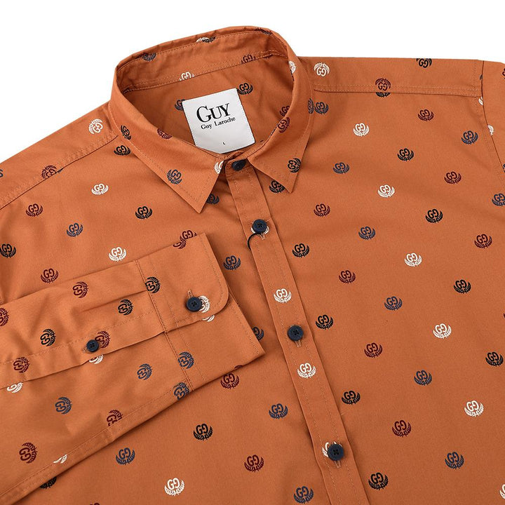Guy Laroche เสื้อเชิ๊ตแขนยาว รุ่น DAC5201P4-0 ICCSHOPPING