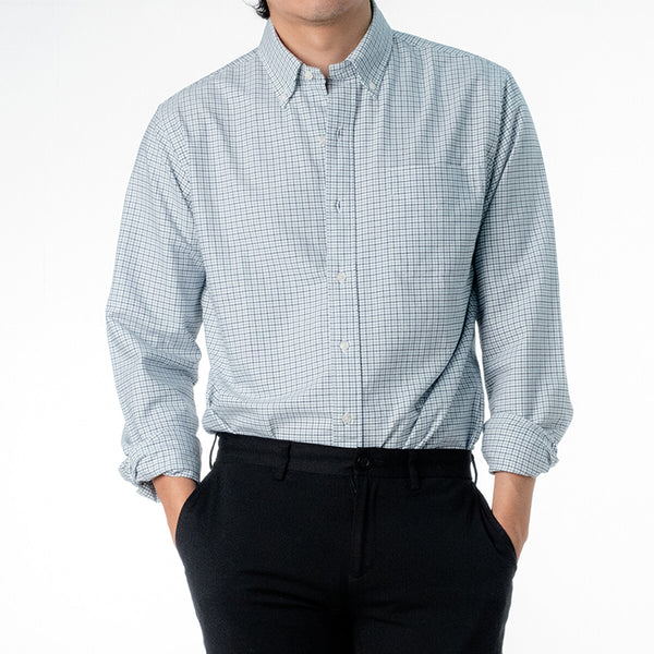 era-won เสื้อเชิ้ต รุ่น Oxford shirts Mercerizing สี REPUBLIC OF CHECK 