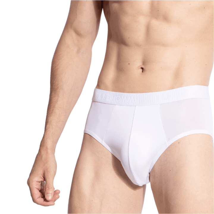 ELLE HOMME | กางเกงชั้นในทรง Slim รุ่น Quick Dry ผ้าลื่นเย็น เบาบางสบาย กลมกลืนรูปร่าง ซักแห้งเร็วแพ็ค 4 ชิ้น | KUB8901 ELLE HOMME