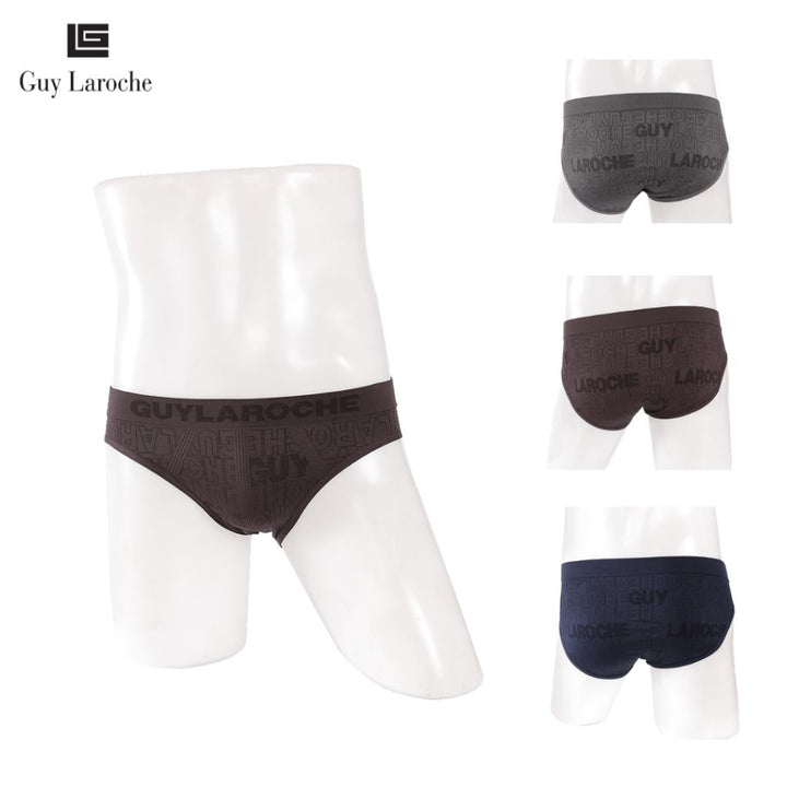 Guy Laroche กางเกงในชาย Seamless ทรง Bikini มีให้เลือก 3 สี (JUS6839W4) ICCSHOPPING