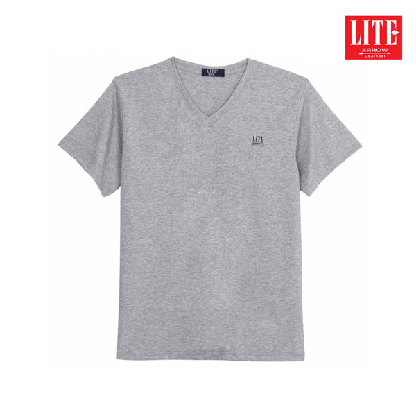 ARROW LITE T-SHIRT เสื้อยืด แขนสั้น คอวี  เนื้อผ้านุ่ม 1 Pack 3 ตัว มี 3 สี ดำ เทา กรมท่า Arrow Lite