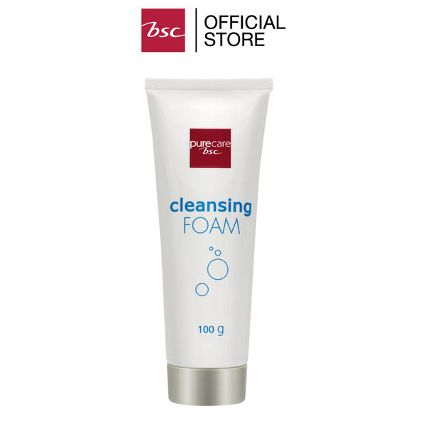 [แพค 3 ชิ้น] PURE CARE CLEANSING FOAM  ผลิตภัณฑ์ทำความสะอาดคราบเครื่องสำอางและสิ่งสกปรก เนื้อโฟม ปริมาณ 100 กรัม 
