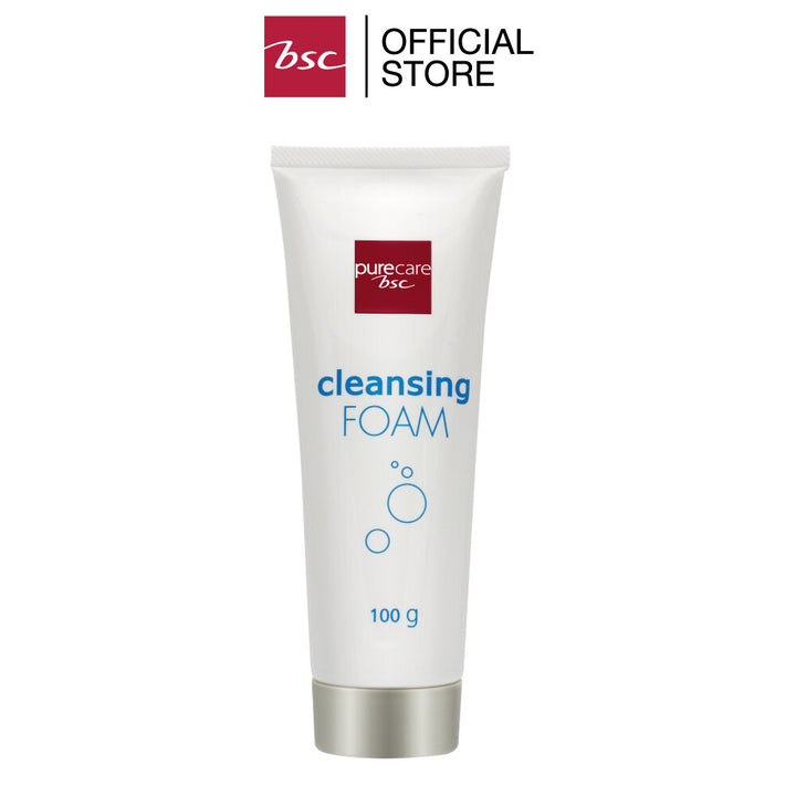 [แพค 3 ชิ้น] PURE CARE CLEANSING FOAM  ผลิตภัณฑ์ทำความสะอาดคราบเครื่องสำอางและสิ่งสกปรก เนื้อโฟม ปริมาณ 100 กรัม 
