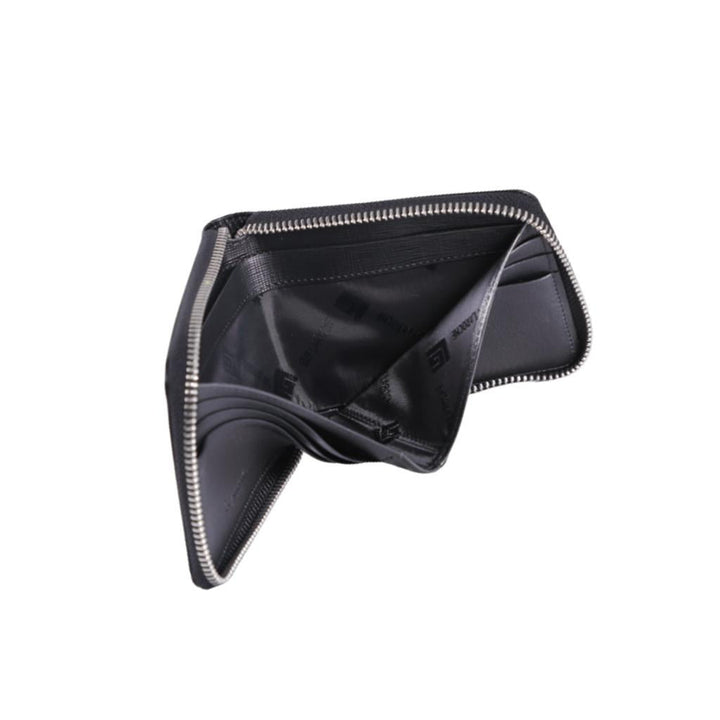 Guy Laroche กระเป๋าสตางค์พับสั้น ซิปรอบ รุ่น MGW0652ZW5 - สีดำ ICCSHOPPING