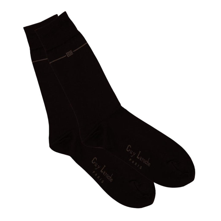 Guy Laroche ถุงเท้าข้อยาว สีน้ำตาล Free Size แพ็ค 2 คู่ (JSB1995W4BRP2) ICCSHOPPING