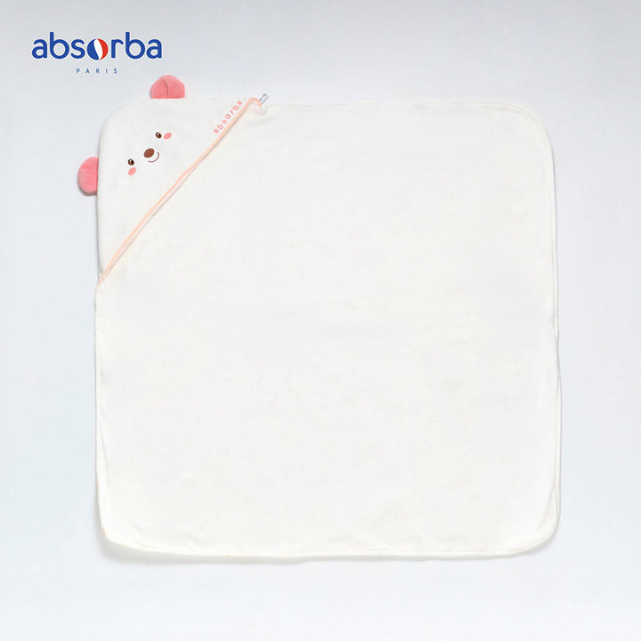 แอ็บซอร์บา ผ้าห่อตัวเด็กแรกเกิด ขนาด 36 x 40 นิ้ว สีชมพู คอลเลคชั่น Happiness เหมาะสำหรับเด็กแรกเกิดขึ้นไป ICCSHOPPING