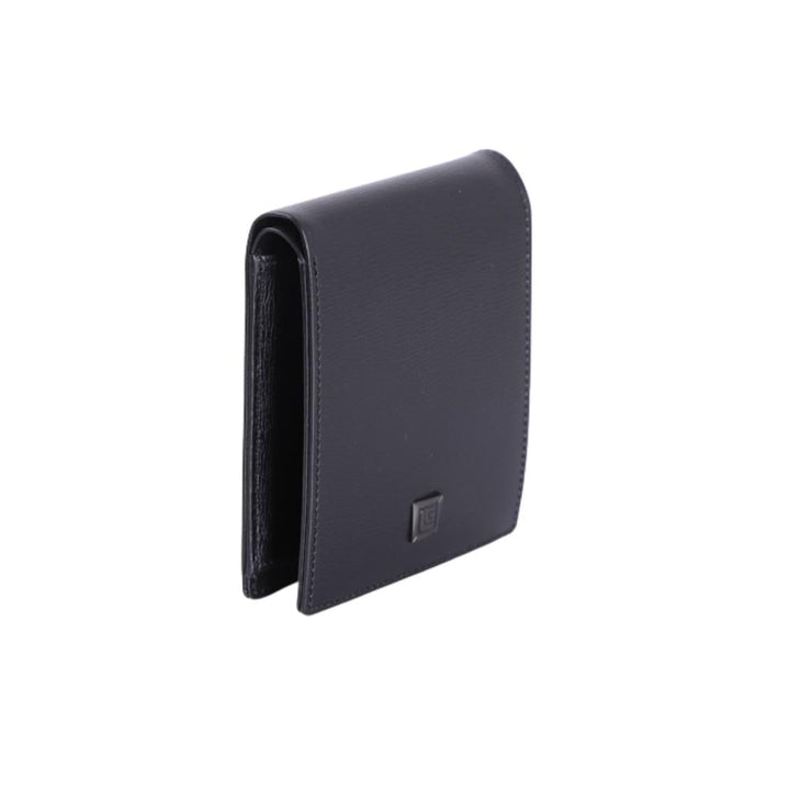 Guy Laroche กระเป๋าสตางค์หนังเรียบ มีช่องใส่เหรียญ สีดำ (BW33632W5BLS1) ICCSHOPPING