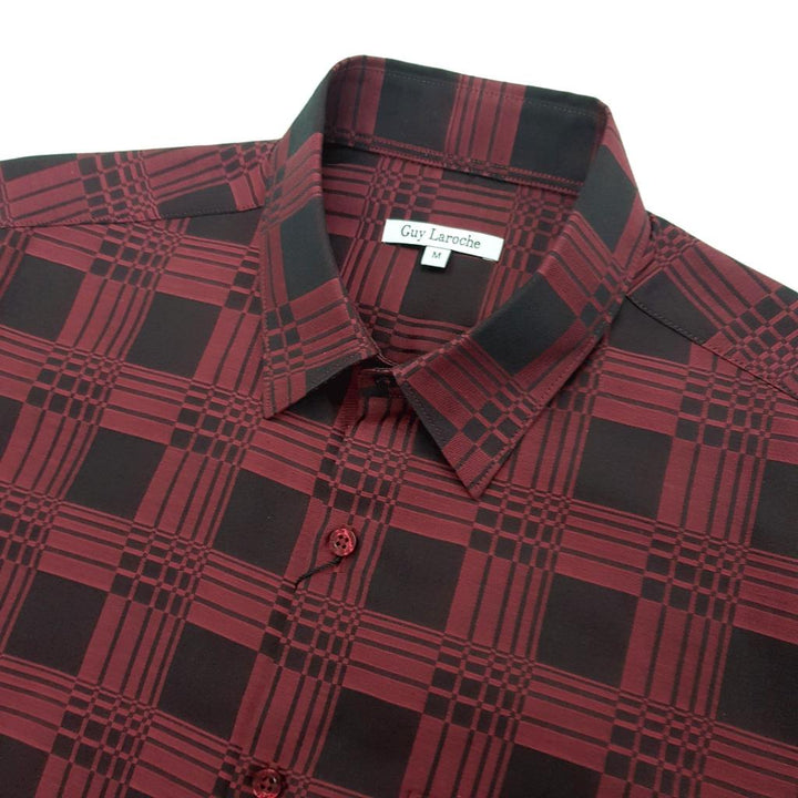 Guy Laroche เสื้อเชิ้ตลำลองแขนสั้น ทรง SLIM FIT รุ่น BAC9203S4 ICCSHOPPING