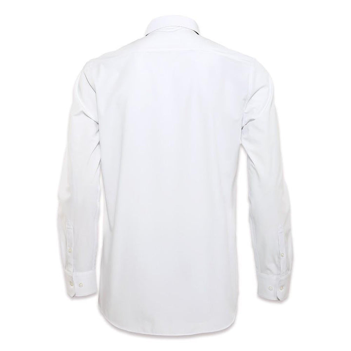 Guy Laroche เสื้อเชิ้ตแขนยาว สีขาว สัมผัสนุ่ม ใส่สบาย ทรง SLIM FIT รุ่น BAB6250P5WH ICCSHOPPING