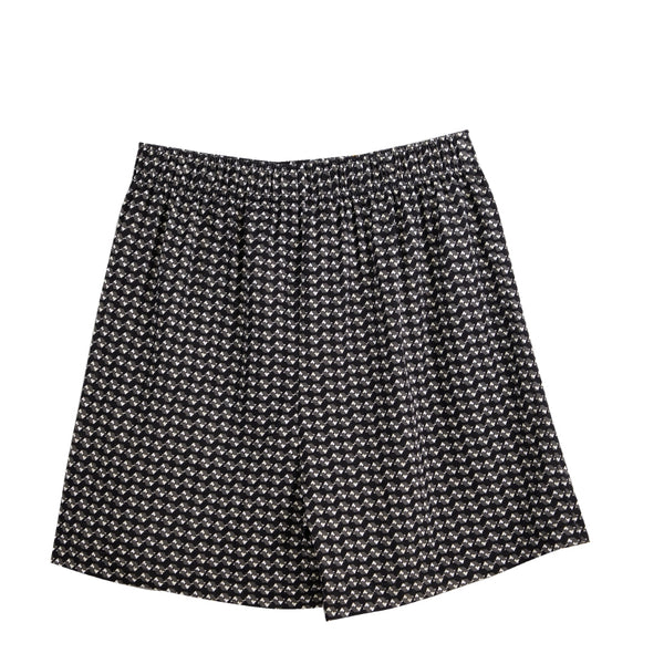 ARROW BOXER SHORTS กางเกงบ๊อกเซอร์ชาย พิมพ์ลาย สีดำ MXWX117 