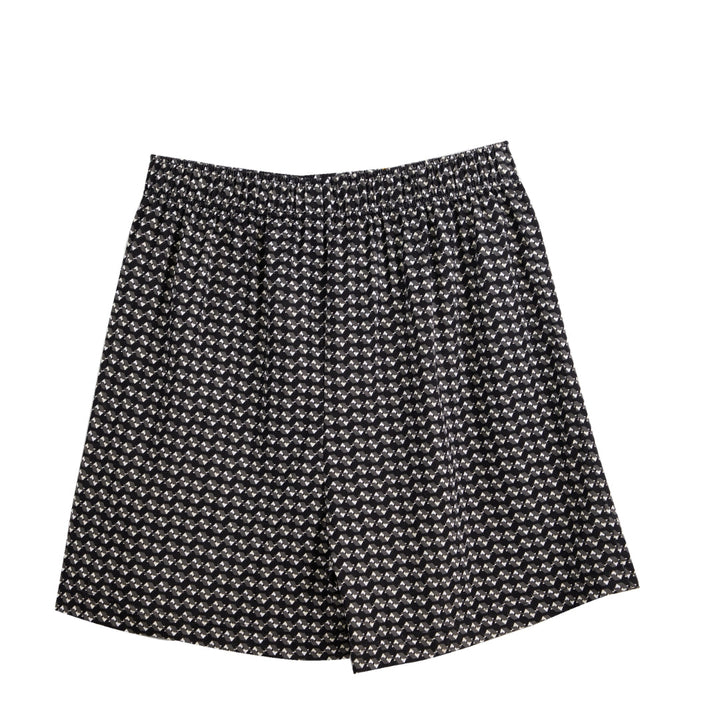 ARROW BOXER SHORTS กางเกงบ๊อกเซอร์ชาย พิมพ์ลาย สีดำ MXWX117 