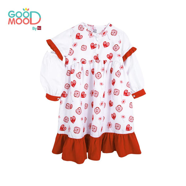 GOOD MOOD ชุดกระโปรงคุณแม่ ถอดปกได้ ถอดแขนได้ Free Size รอบอก 42นิ้ว ICCSHOPPING