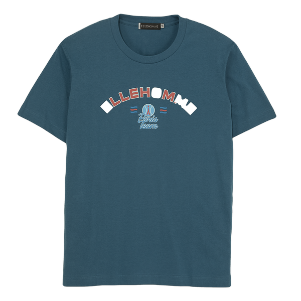 ELLE HOMME เสื้อยืดคอกลม สีน้ำเงิน W8K908524 