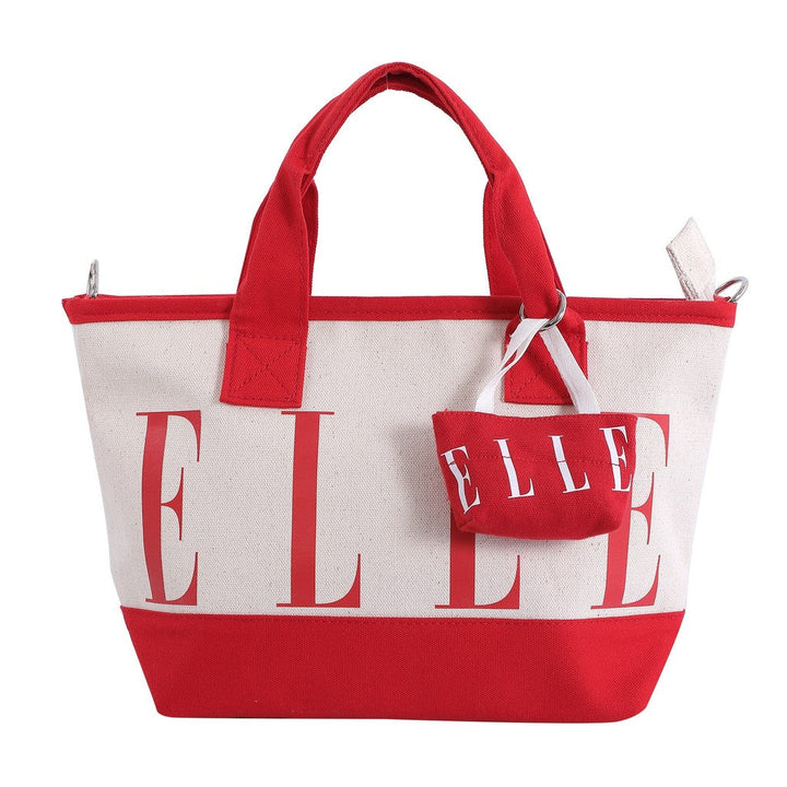 ELLE MICRO BAG กระเป๋าคล้องคอ ผ้าแคนวาส มีให้เลือก 5 สี รุ่น EWG110425 ICCSHOPPING