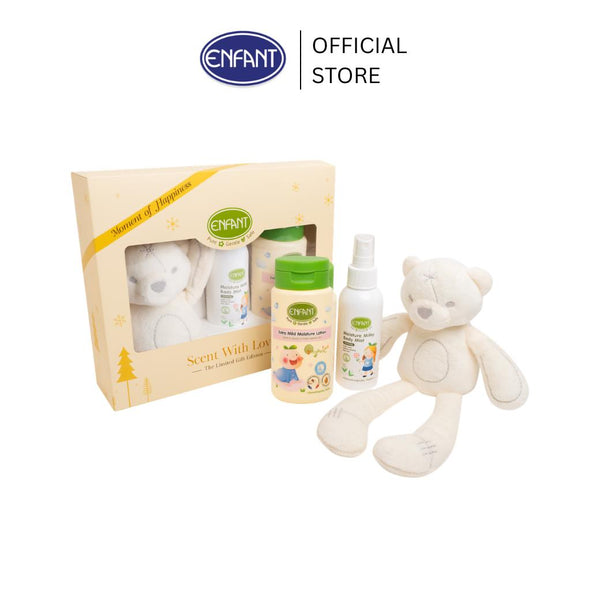 ENFANT (อองฟองต์) Enfant Sent With Love Giftset 1เซต/3ไอเทม - น้องหมี