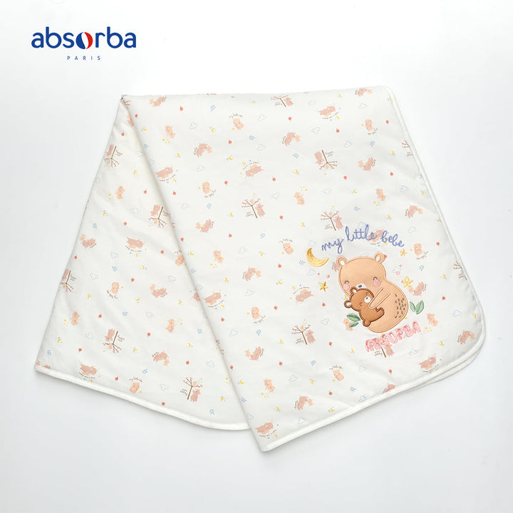 จำหน่ายเฉพาะออนไลน์ - แอ็บซอร์บา ผ้าห่มเด็กแรกเกิด ขนาด 31x41 นิ้ว มี 2 ลายให้เลือก ICCSHOPPING