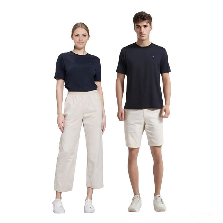 ARROW Aero Cot Tee เสื้อยืด คอกลม สีกรมท่า MTHO862-NV 
