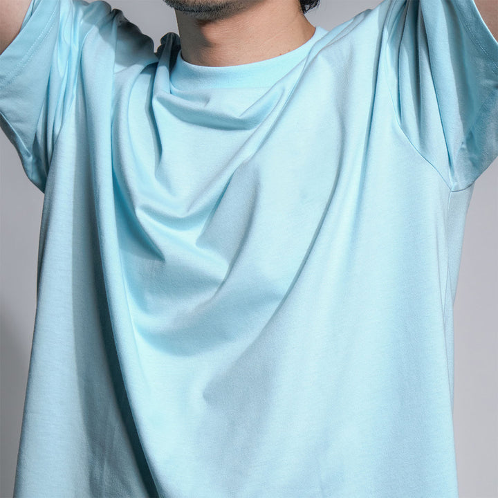 era-won เสื้อยืด Oversize T-Shirt สี Light Blue 