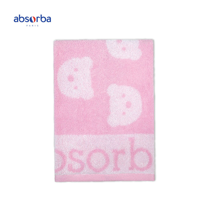 แอ็บซอร์บา  (แพ็ค 1 ผืน) ผ้าขนหนู ลายน้องหมี มีให้เลือก 2 สี รุ่น Cotton Print ทอ 2 ด้าน -  tw ICCSHOPPING