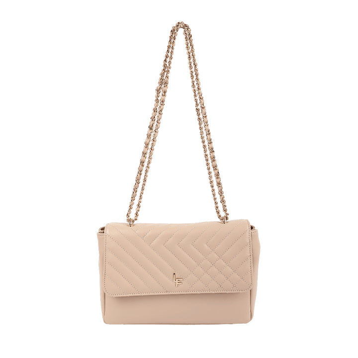 Louis Fontaine กระเป๋าสะพายสายโซ่ รุ่น DELLA - สีน้ำตาล 
