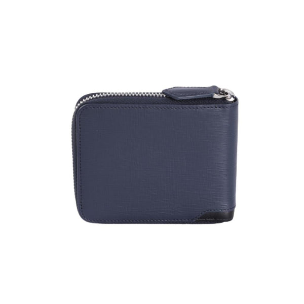 Guy Laroche กระเป๋าสตางค์พับสั้น ซิปรอบ รุ่น MGW0652ZW5 - สีกรมท่า Guy Laroche
