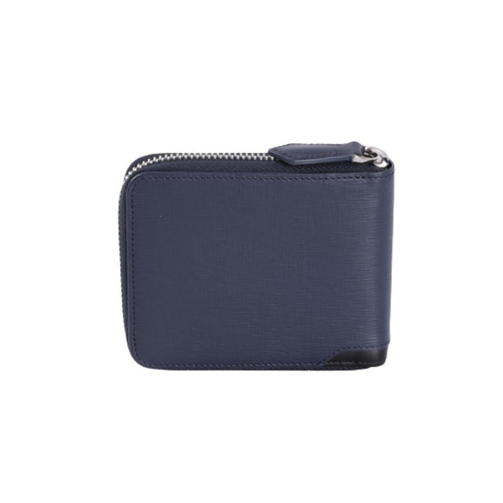 Guy Laroche กระเป๋าสตางค์พับสั้น ซิปรอบ รุ่น MGW0652ZW5 - สีกรมท่า Guy Laroche
