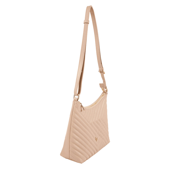 Louis Fontaine กระเป๋าสะพาย Cross Body รุ่น DELLA - สีน้ำตาล 