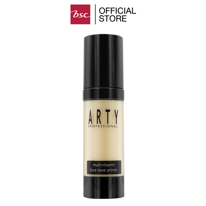 ARTY PROFESSIONAL MULTIVITAMIN FACE BASE PRIMER อาร์ทตี้ โปรเฟสชั่นแนล มัลติวิตามิน เฟซ เบส ไพรเมอร์ ผลิตภัณฑ์ไพรเมอร์ที่ช่วยบำรุงผิวหน้า เพิ่มความชุ่มชื่น และทำให้ผิวหน้าดูเรียบเนียน 