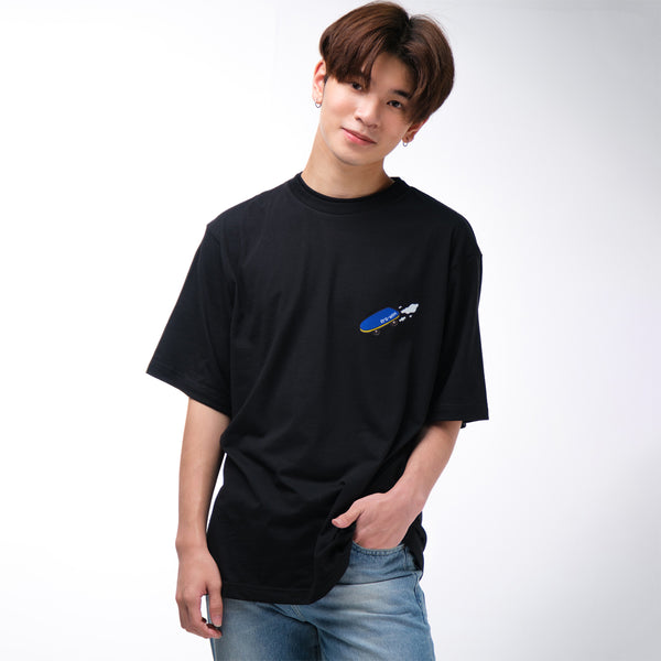 era-won เสื้อยืด oversize collection “Toy-art" สี Black 