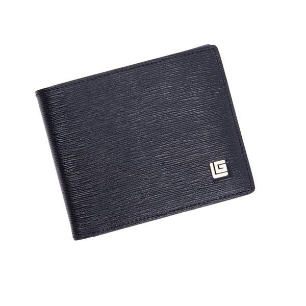 Guy Laroche กระเป๋าสตางค์หนังอัดลาย มีช่องใส่เหรียญ สีดำ (BW33612W5BLS1) ICCSHOPPING