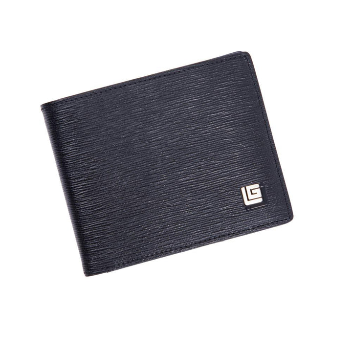 Guy Laroche กระเป๋าสตางค์หนังอัดลาย มีช่องใส่เหรียญ สีดำ (BW33612W5BLS1) ICCSHOPPING