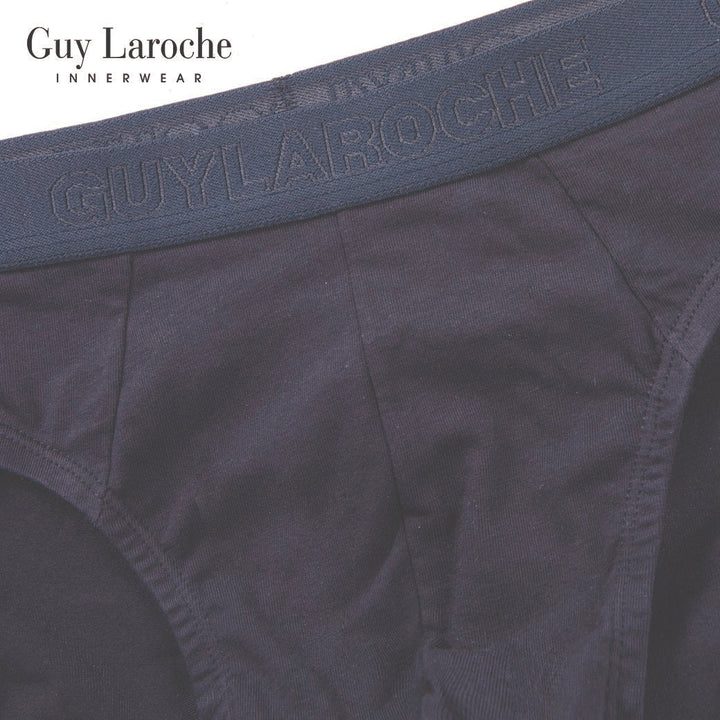 (NEW) Guy Laroche กางเกงในชาย สัมผัสนุ่ม กระชับ สวมใส่สบาย แพ็ค 2 ตัว สีดำ รุ่น JUS4501R5BL ICCSHOPPING