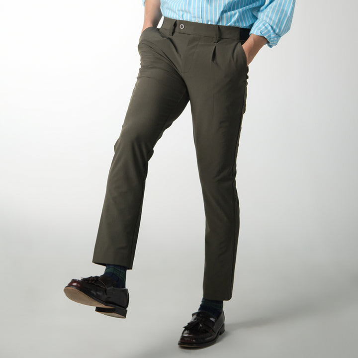 era-won กางเกง รุ่น GOLF FABRIC (065 V.9) สี Olive 