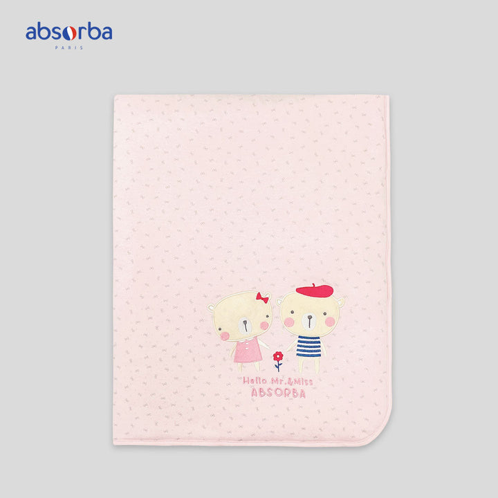 แอ็บซอร์บา ผ้าห่มเด็กแรกเกิด ขนาด 31x41นิ้ว ลาย Petit Amour ICCSHOPPING