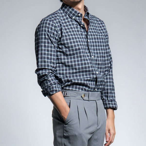 era-won เสื้อเชิ้ต ทรงปกติ รุ่น Dress Shirt สี Monaco black 