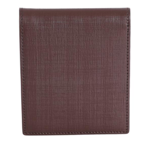 Guy Laroche กระเป๋าสตางค์หนังอัดลาย พับสั้น 8 การ์ด สีน้ำตาล (BW31621W5BRS1) ICCSHOPPING