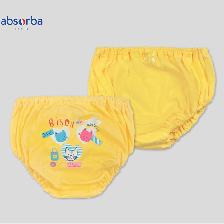แอ็บซอร์บา (แพ็ค 3 ชิ้น) เซ็ตกางเกงใน เด็กหญิง คละสี สำหรับเด็กอายุ 3-7  ปี ICCSHOPPING
