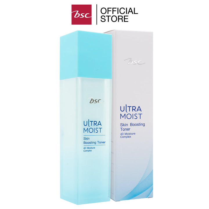 BSC ULTRA MOIST SKIN BOOSTING TONER บีเอสซี อัลตร้า มอยส์ สกิน บูสติ้ง โทนเนอร์ โทนเนอร์บำรุงผิว ช่วยบำรุงผิวให้สดชื่นและชุ่มชื้น ICCSHOPPING