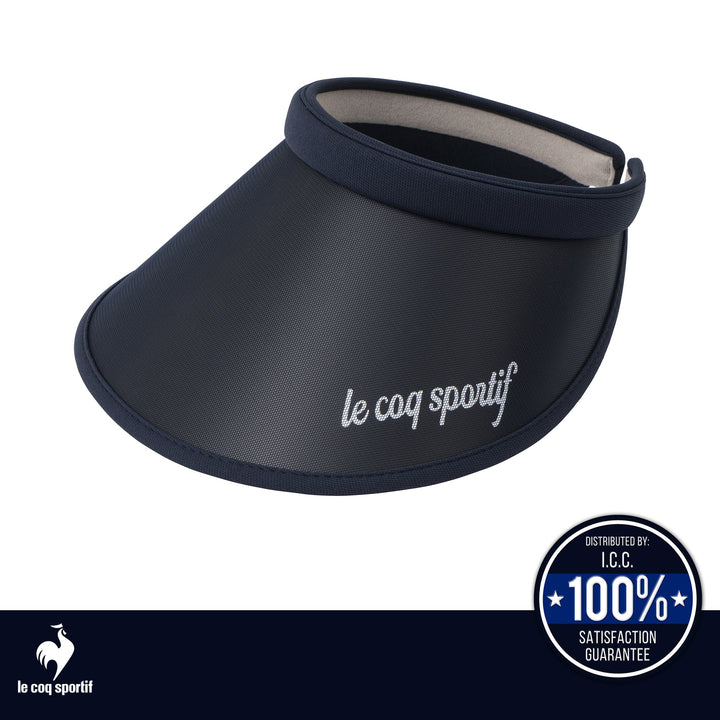 le coq sportif หมวกไวเซอร์กอล์ฟ มีให้ลือก 3 สี ดำ,เทา,กรม (หมวก, หมวกกันแดด, ไวเซอร์, Visor, golf, หมวกผู้หญิง, lecoq, เลอค็อก) " ICCSHOPPING