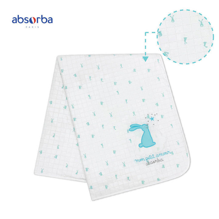 จำหน่ายเฉพาะออนไลน์ - แอ็บซอร์บา ผ้าห่มเด็กแรกเกิด ขนาด 31x41 นิ้ว มี 2 ลายให้เลือก ICCSHOPPING