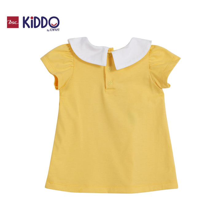 ENFANT (อองฟองต์) BSC KIDDO by Enfant ชุดเสื้อตัวยาว+กางเกงเลกกิ้ง สำหรับเด็ก 3 เดือน - 2 ปี คอลเล็กชั่น DINO DUDE สีเหลือง ICCSHOPPING