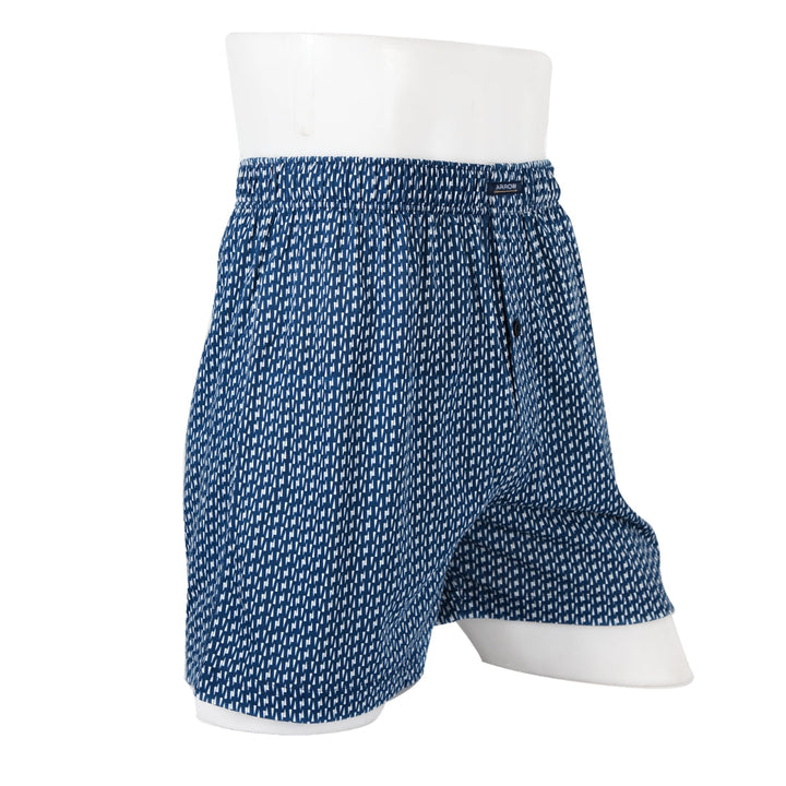 ARROW BOXER SHORTS กางเกงบ๊อกเซอร์ชาย พิมพ์ลาย สีกรม MXWX118 