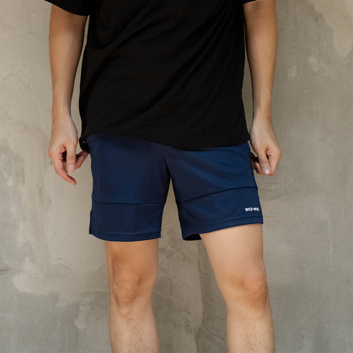 era-won กางเกงขาสั้น รุ่น era-won casual sports สี Navy มี Logo 