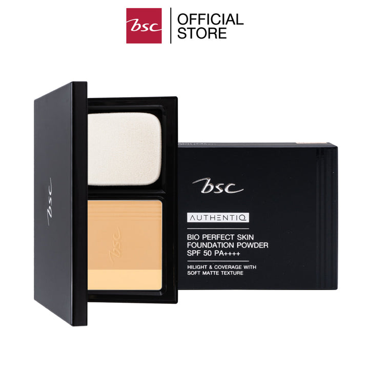 BSC AUTHENTIQ BIO PERFECT SKIN FOUNDATION POWDER SPF 50 PA++++ 