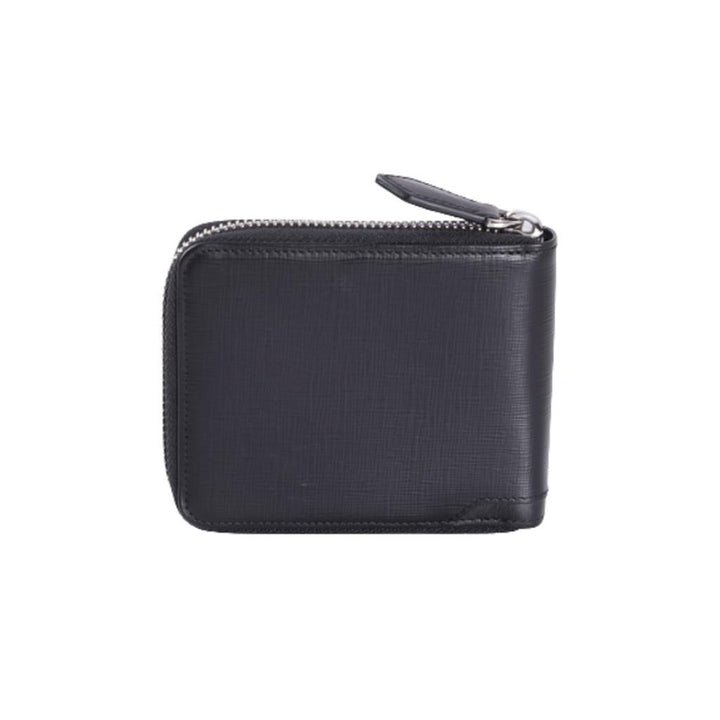 Guy Laroche กระเป๋าสตางค์พับสั้น ซิปรอบ รุ่น MGW0652ZW5 - สีดำ ICCSHOPPING