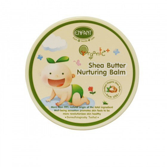Enfant (อองฟองต์) Organic Plus Shea Butter Nurturing Balm เชียบัตเตอร์ แนรทูริ่ง บาล์ม ใช้ได้ตั้งแต่แรกเกิด 30g. ICCSHOPPING