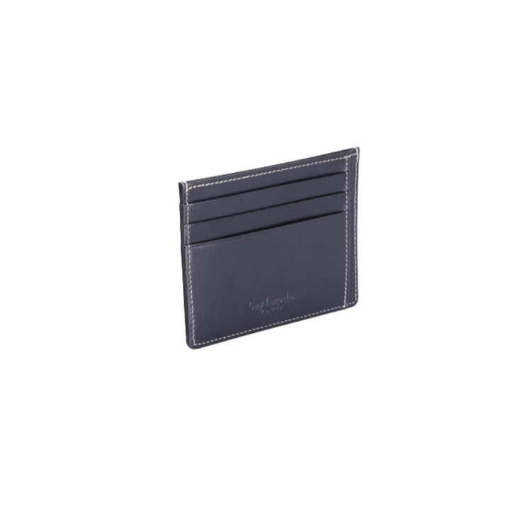 Guy Laroche กระเป๋าใส่นามบัตรหนังเรียบ 6 การ์ด สีดำ (BW16644W5BLS1) ICCSHOPPING